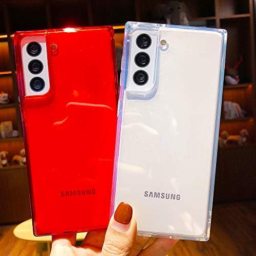 Galaxy S21 Ultra Case 5G 6.8, trg kristalno čist torbica za telefon Duolaa za žene i djevojčice, tanke ojačani uglovi, branik od TPU,