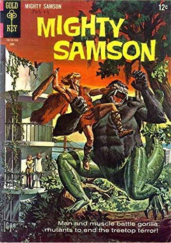 Moćni Samson 10 MP; strip zlatni ključ | lipanj 1967, mutantna gorila
