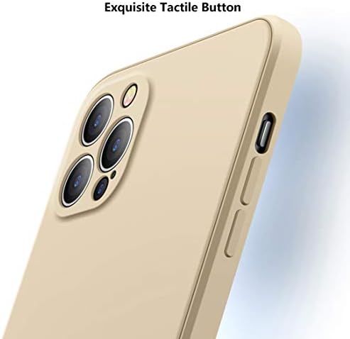 Silikonska futrola otporna na udarce kompatibilna s iPhoneom 11 Pro Max 6.5 , kvadratni poklopac cijelog tijela Slim Gel Gel Guma [Anti-Sccratch