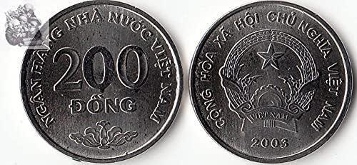 Asia Vijetnam 200 Shield Coin 2003 Edition Zbirka kovanica s kovanicama
