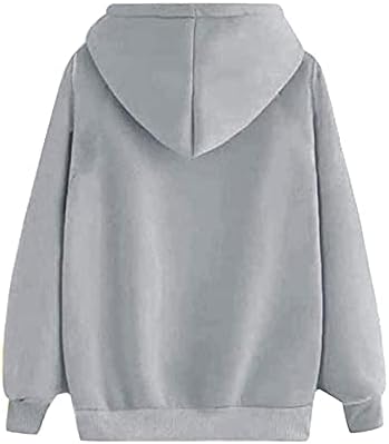 Narhbrg Teen Girls Hoodies kaputa za žene toplo runo s patentnim zatvaračem zimski kaputi jakna nadmaše udobne nejasne džempere