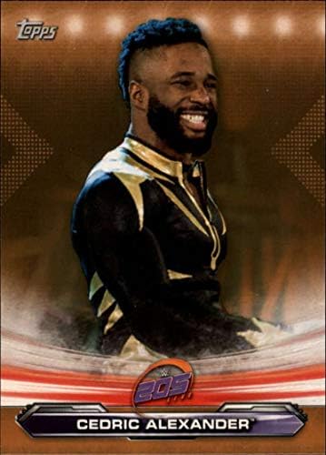2019. Topps WWE sirova bronca 78 Cedric Alexander Wrestling Trading Card