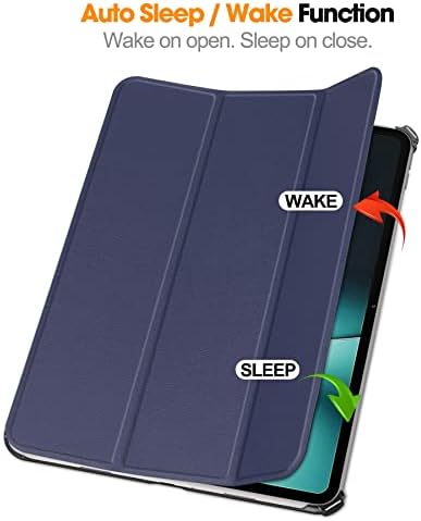 Slučaj za zaštitni slučaj tableta za OnePlus Pad 11.6inch 2023 Tri-Whold Smart Tablet kućište, tvrda PC-a zaleđena školjka Slim Slim