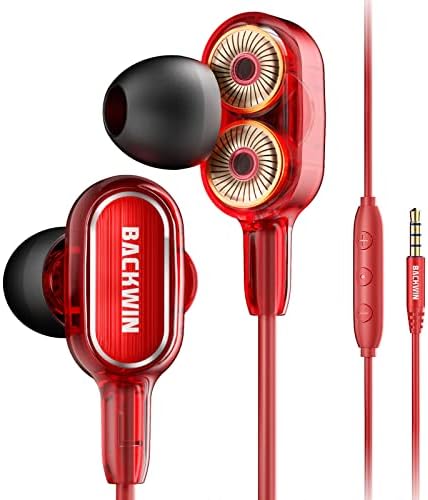 Backwin Wired Earbuds Slušalice s mikrofonima HIFI ULJENJE ZA OBRAZOVANJE BILOVANJA ANTINGING CLEAL POZICI 0 Latencija IP67 vodootporni
