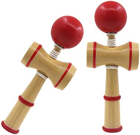 Ofportble Wooden Tribute Kendama Toy Japanski kup i lopta uhvaćena kadoma igra igra u čašici koordinacija ručnog oka lopta lopta uhvate
