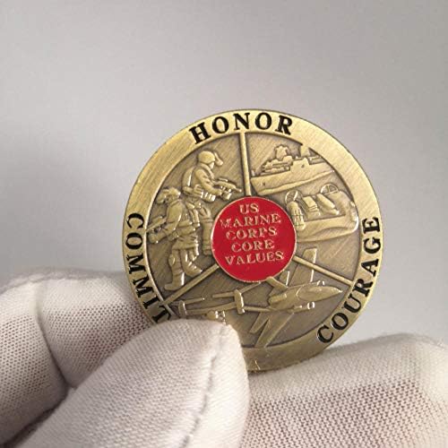 Sjedinjene Države suvenir kovanica Brosne naplaćena novčića Coin Coin Honor Veterana Kolekcionarski komemorativni novčić