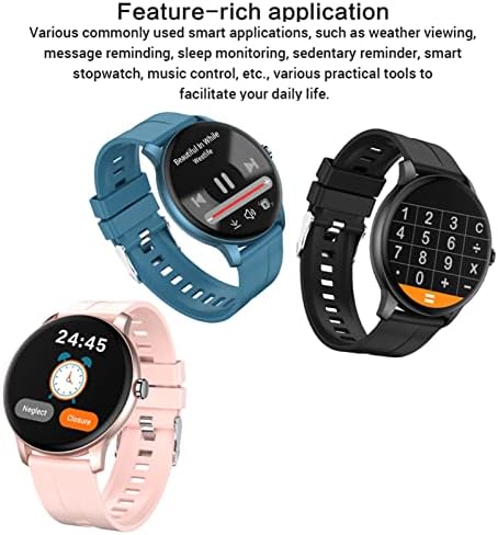 UCCE Smartwatch za žene s Bluetooth dial-up pozivom, fitness tracker s kontrolom glazbe, obavijesti o porukama, kalorije pedometra