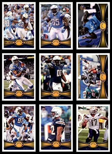 2012 Topps San Diego Chargers Team Set San Diego Chargers NM/MT Chargers