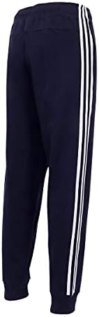 Adidas muški esencijalni prikaz 3-stripes flece hlače jogger