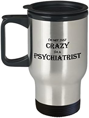 Psihijatar kave Putovanje šalica najbolje smiješno jedinstveni psihijatri čaj za čaj savršena ideja za muškarce Im nisam samo lud im
