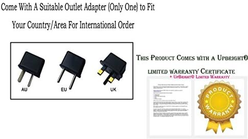 UPBright Global AC/DC adapter kompatibilan s Uniden Pro401HH ručni CB radio kabel za napajanje kabela PS Ulazni punjač na zidu: 100V