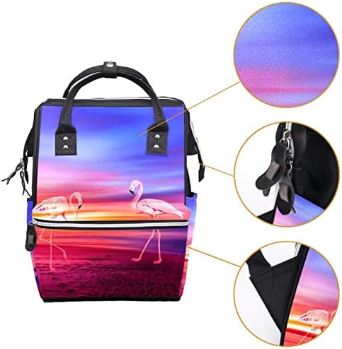 Guerotkr putovanja ruksak, vrećice pelena, vreća s ruksakom, Fantasy Sky Beach Flamingo