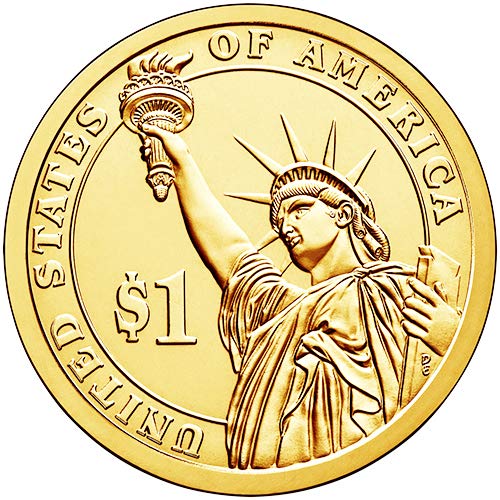 2010. P Pozicija B satenski završetak Millard Fillmore predsjednički dolar izbora necirkulirane američke metvice