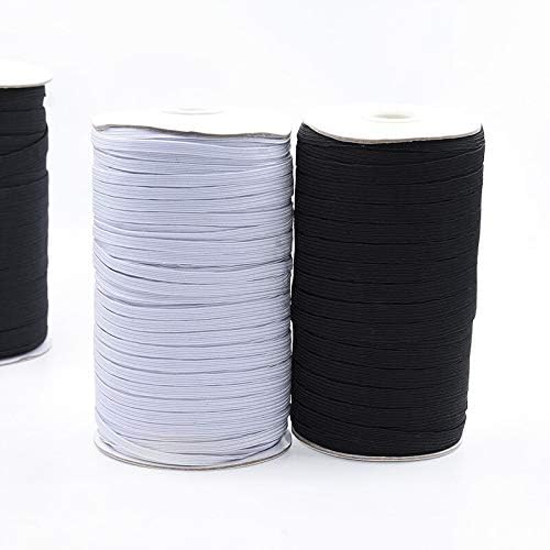 Elastične trake od 5 metara 3/6/8/10/12/15/25/30/35/40 mm bijela Crna najlonska elastična traka za odjeću hlače šivaći pribor od 74877