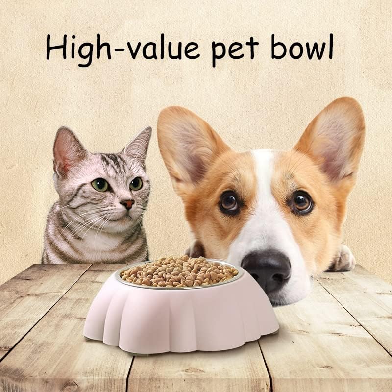 Nagibna hranilica za mačke za pse i mačiće bez prolijevanja zdjela za hranu za pse i mačiće protuklizni uklonjivi nagibni stalak za