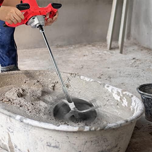 Ručni betonski cementni mikser 2100W Električni minobacač blata žbuka Smirce za maltretiranje za bušenje 6 Brzina podesiva betonska