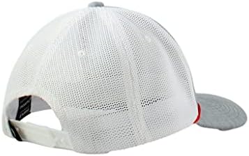 Muška bejzbolska kapa s logotipom-Zapadna kapa s bijelom mrežom