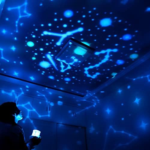 Projekcija lagana zvjezdana galaksija nebeskog projektora LED noćno svjetlo za spavaću sobu za djecu sobe igralište za kućno kino