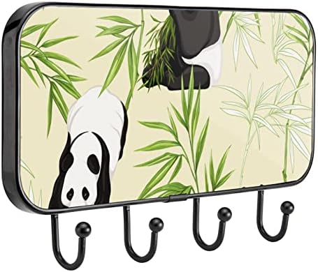 Držač ručnika zidni stalak za ručnike za ručnike dekor kupaonica ogrtač za ogrtač odjeća Panda Animal Bathu ručnika Organizator za
