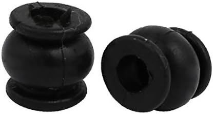 X-DREE GIMBAL GIMBAL ZAKONA ZAKONA 6 mm Unutarnja dijaloška kuglica otporna na udarce 2pcs (gumeni gimbalni zračni kamera nosač 6 mm