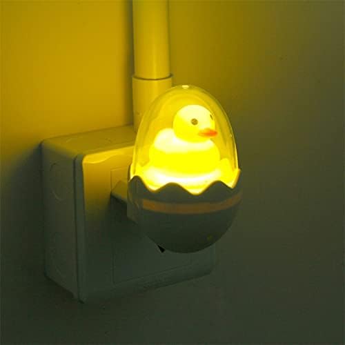 Slatka žuta patka noćna svjetla kontrola zatamnjena svjetiljka daljinski upravljač za kućnu spavaću sobu djeca djeca poklon