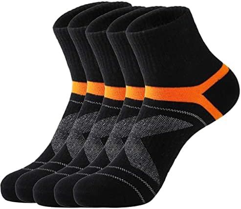 SawQF 5 parova muških košarkaških čarapa za muške košarka