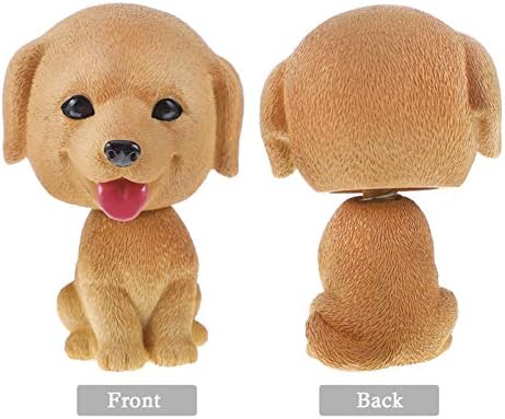 Nuobesty Bobblehead Dogs Dash Dash štene Uredba ukrašavanje psećih ukrasa sretni pas aniaml figure igračke unutarnji zanatski ukrasi