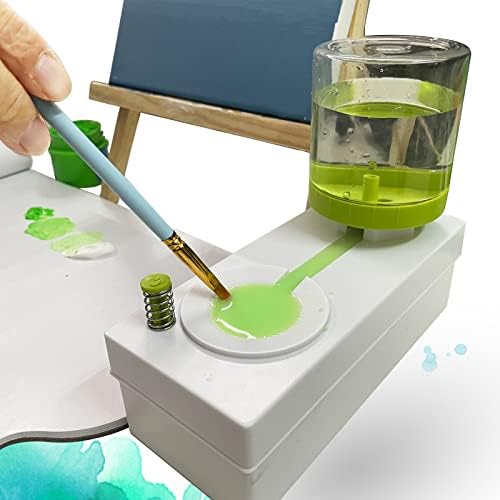 Bosvineast čistač četkice za čišćenje četkica za čišćenje vode, vodom za trčanje četkice za akvarel, akril, gouache i vodene boje