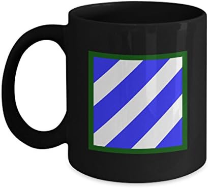 Custom Army Designs 3. pješačka divizija šalica za kavu - 3. ID