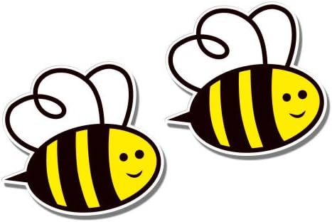 GT grafika Slatka pčela set od 2 - vinilna naljepnica vodootporna naljepnica