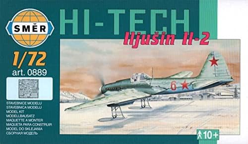 セマー Semar SMC72889 1/72 WWII Sovjetska zrakoplovna snaga Illyushin IL-2 Stolmovik Assault Aircraft Hi-Tech Plastic Model Model