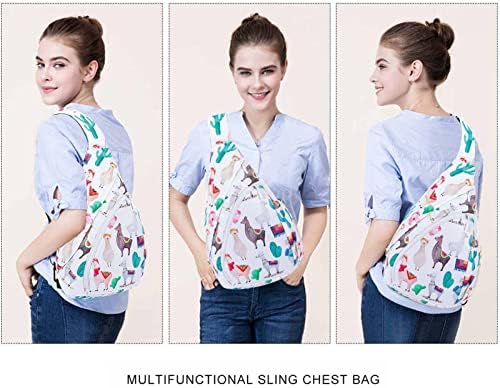 Hua Angel Sling Bag Modna prsa torba ramena Daypack putovanja planinarska teretana casual ruksak za muškarce i žene