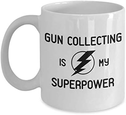 Prikupljanje pištolja je moja supersila kolekcionar kave za kolekcionar kolekcionar fiend poklon hobi putnička čaša
