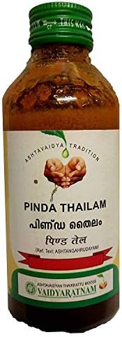 Vaidjaratnam Pinda Tailam 200 ml ajurvedska biljna hrana, organska ajurvedska hrana