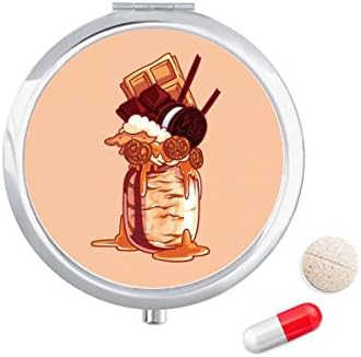 Kolačići čokoladna boca Futrola za tablete za sladoled džepna kutija za pohranu lijekova spremnik za doziranje