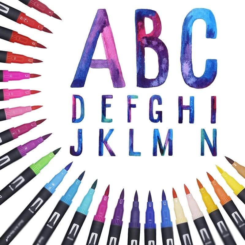 SDGH Boje četka olovke olovke za akvarele s dvostrukim savjetima Oznake umjetnosti olovka za crtanje kaligrafije zalihe umjetnosti