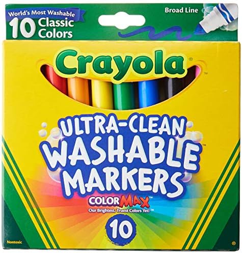 Crayola UltraClean Broadline klasični markeri za pranje