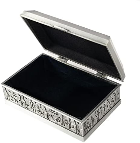 Kutija za nakit izrađena od metala Pretty Egiptan Decorate