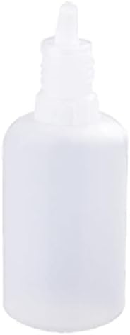 Venlen 50ml prazna plastična kapica za ispuštanje prijenosnih plastičnih boca tekućina za punjenje boca za punjenje, pakiranje od 50