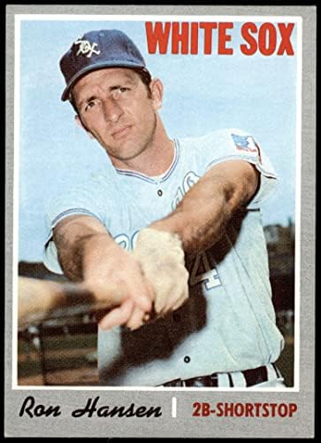 1970. Topps 217 Ron Hansen Chicago White Sox ex White Sox