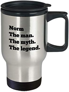 Norm putnička šalica šalica čaja za kavu muški prilagođeni Personalizirani naziv poklon