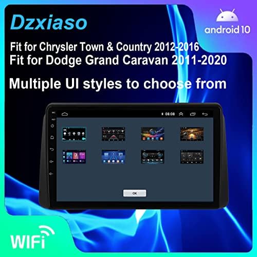 Radio za Dodge Grand Caravan 2011-2020 Chrysler Town & Country 2012- Android Stereo IPS 9-inčni ekran 1280 * 720 2 GB ram memorije,