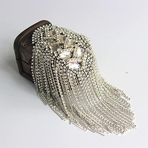 n/kreativna pribor za odjeću nakit Blazer lanac za patch patch epaulette ramena prtljaga cipele s perlicama cvijet na ramenu