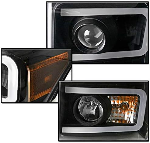 ZMAUTOPARTS LED DRL Crnci проекторные svjetla: 6 bijelih DRL za 2011- Ford F250 / F350 / F450 / F550 Super Duty
