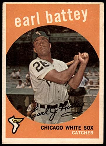 1959. Topps 114 Earl Baty Chicago White Sox Good White Sox