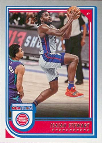 2022-23 Panini NBA obruči 63 Isaiah Stewart NM-MT Detroit Pistons košarkaška trgovačka karta NBA
