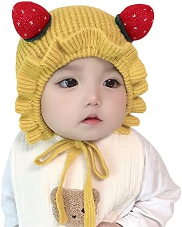 Imleck Winter Beanie šešir za bebe djece mališana od jagoda crtani kapeta