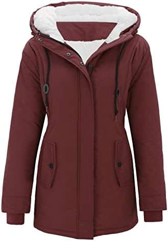 Zimski kaputi za žene plus ženske žene zima 2022 modni zip up prekrivena jakna premaža