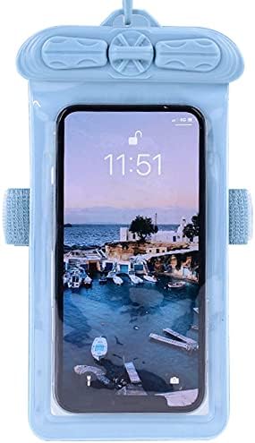 Futrola za telefon u boji kompatibilna s vodootpornom futrolom za telefon u boji 2017., suha torba [bez zaštitnika zaslona] u plavoj