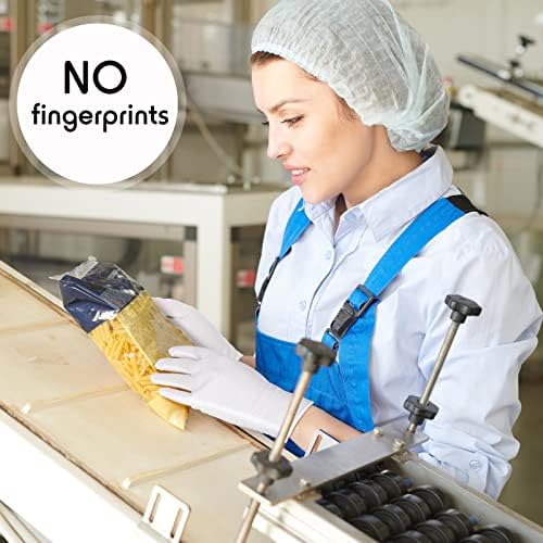 300 pari bijelih pamučnih rukavica rasuti paket za suhe ruke ekcem bijele tanke obloge za inspekcijske rukavice hidratantne meke radne